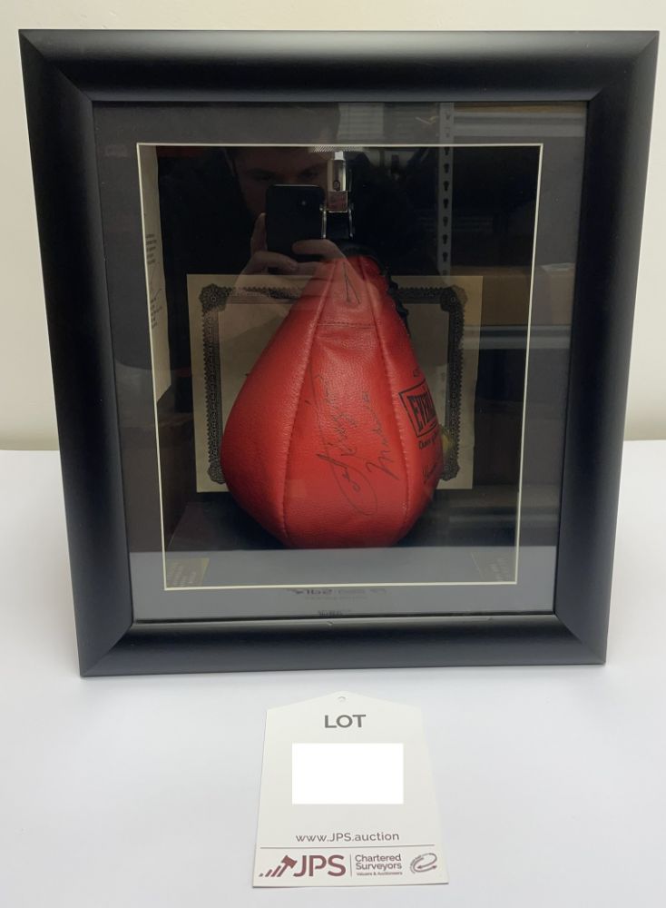 Boxing Memorabilia | Signed Pieces by Muhammad Ali, Joe Frazier, Floyd Mayweather, Manny Pacquiao, Marvin Hagler and many more