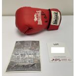 James Degale Signed Lonsdale Boxing Glove & Signed Photo Montage w/ COA'S