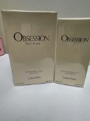 2 x Calvin Klein 'Obsession'f for Him and Her