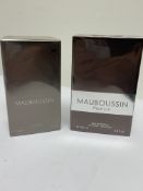 2 x Mauboussin Fragrances | See description