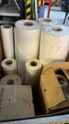 10 x Used Rolls of Thermal Film in Several Sizes