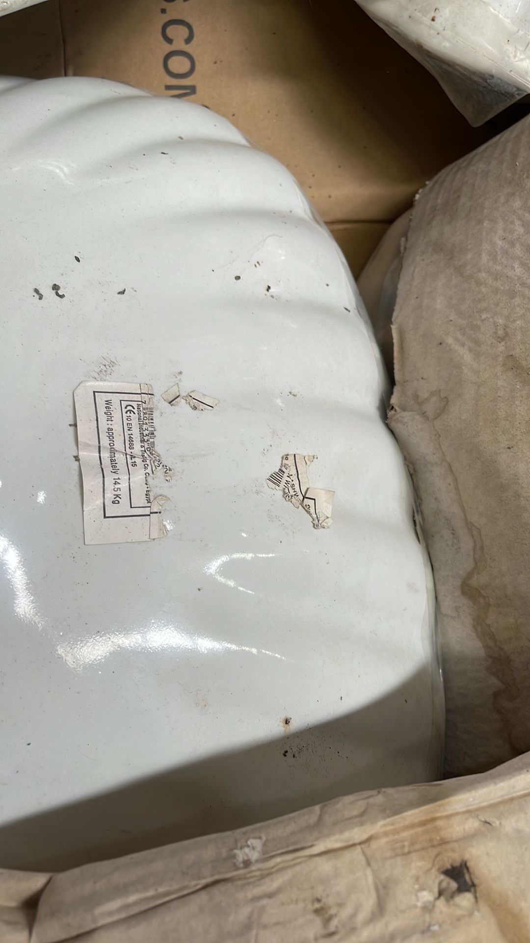 20 x White Shell Wash Basins - Image 3 of 4