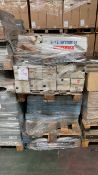 Pallets Containing Various Coloured Muy Fragil Tiles 15cm x 15cm