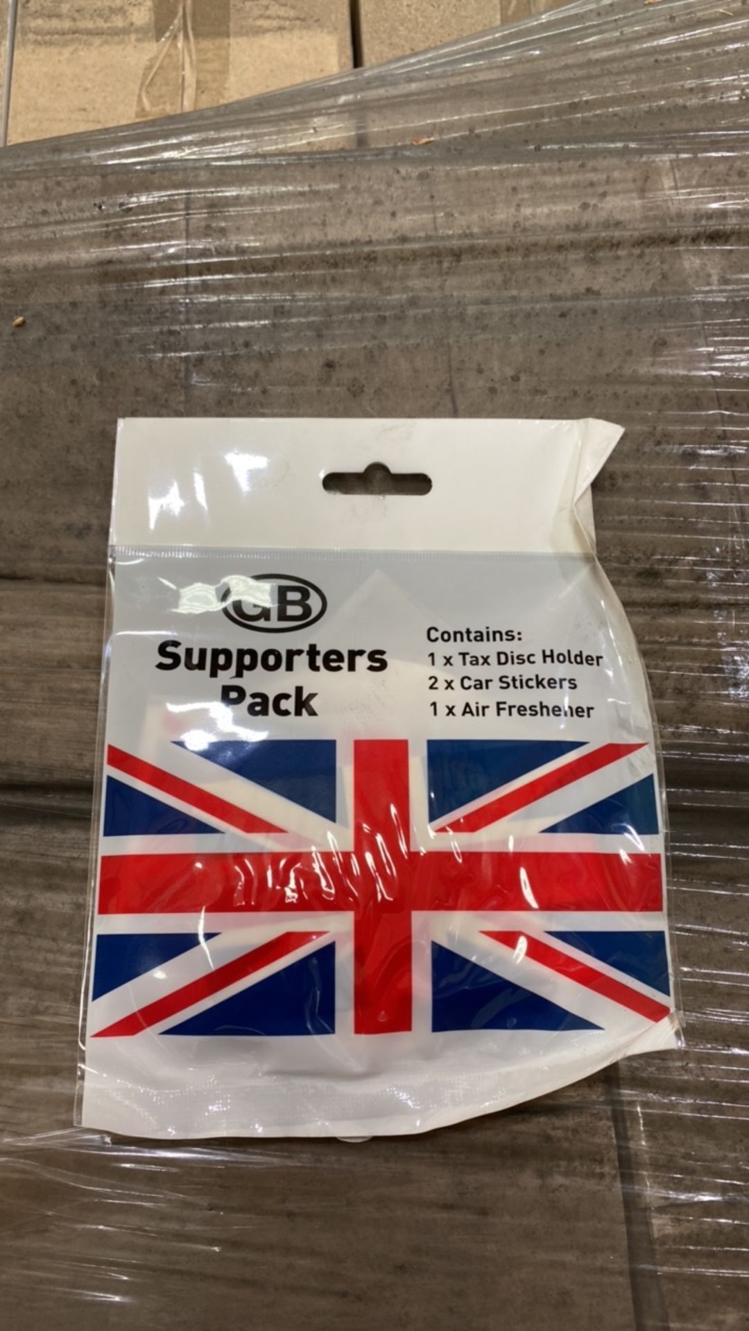 10000 x Union Jack Car Tax Disk Holder Packs - See Description