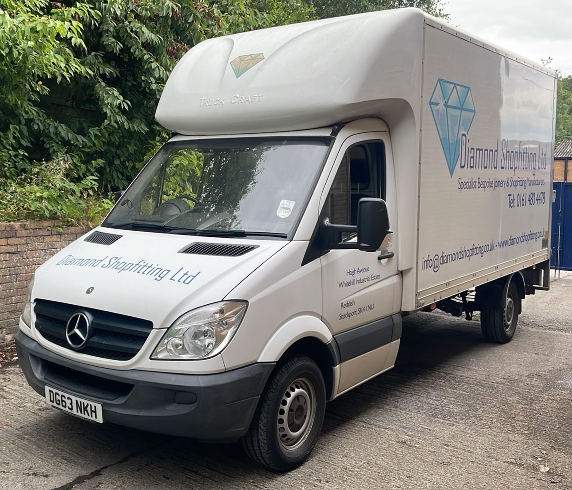 Mercedes-Benz Sprinter Luton Van White | Reg: DG63 NKH | Mileage: 72,329 - Image 3 of 22