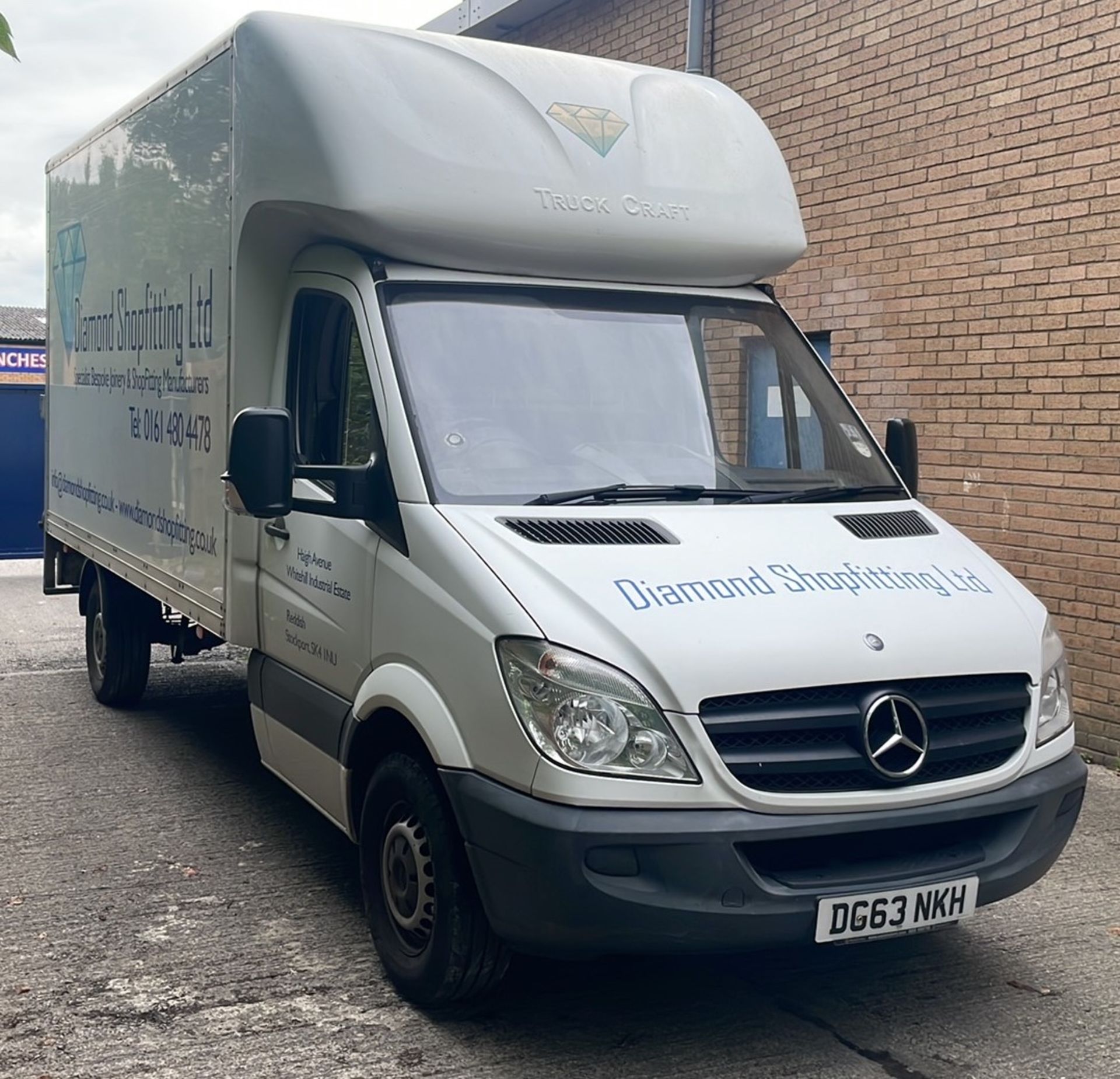 Mercedes-Benz Sprinter Luton Van White | Reg: DG63 NKH | Mileage: 72,329 - Image 10 of 22