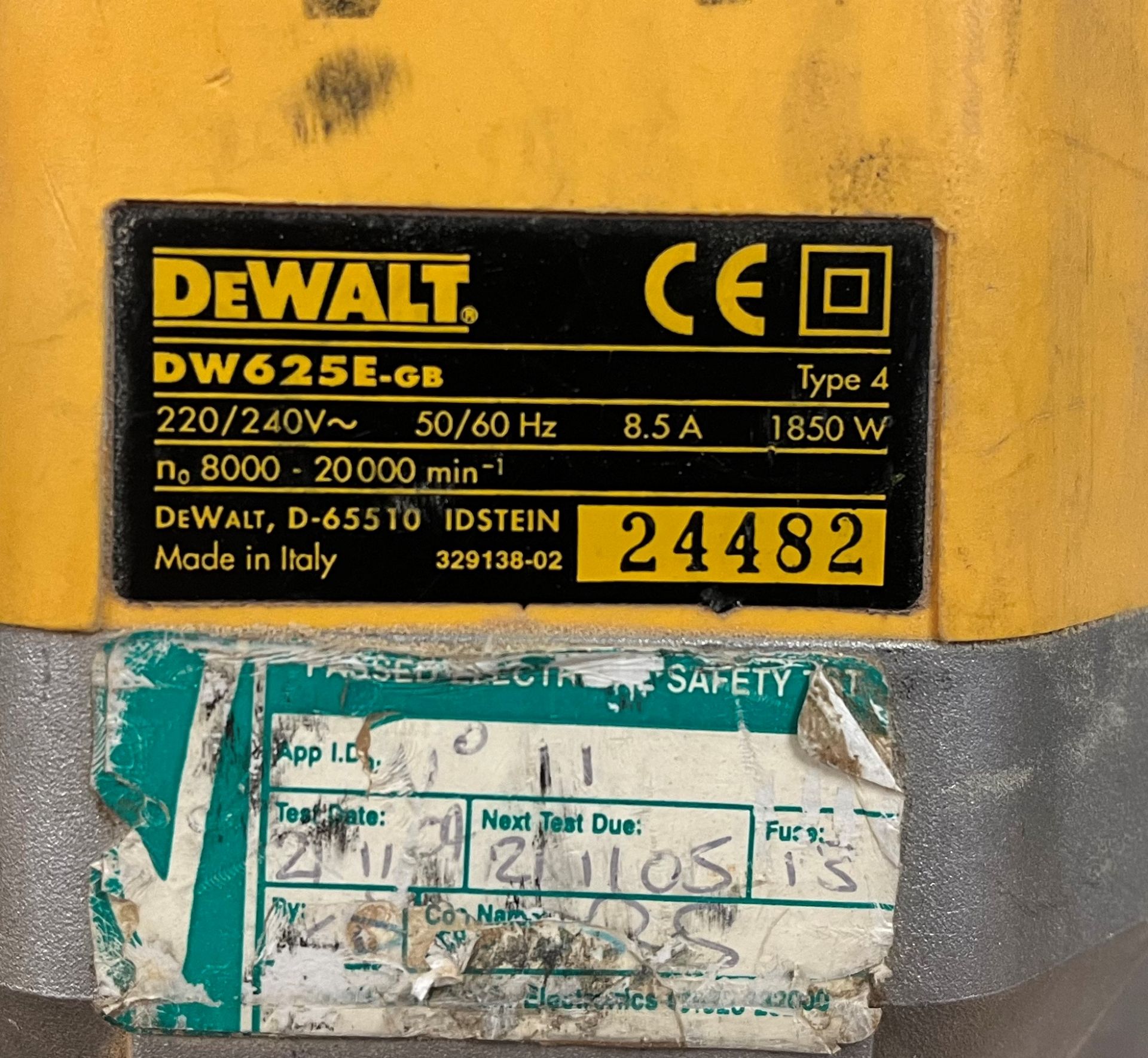DeWalt DW625E Router - Image 3 of 4