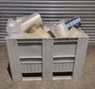 Pallet Containing Rolls of Packing Film