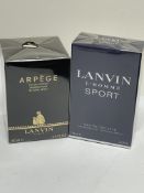 2 x Lanvin Fragrances | See description