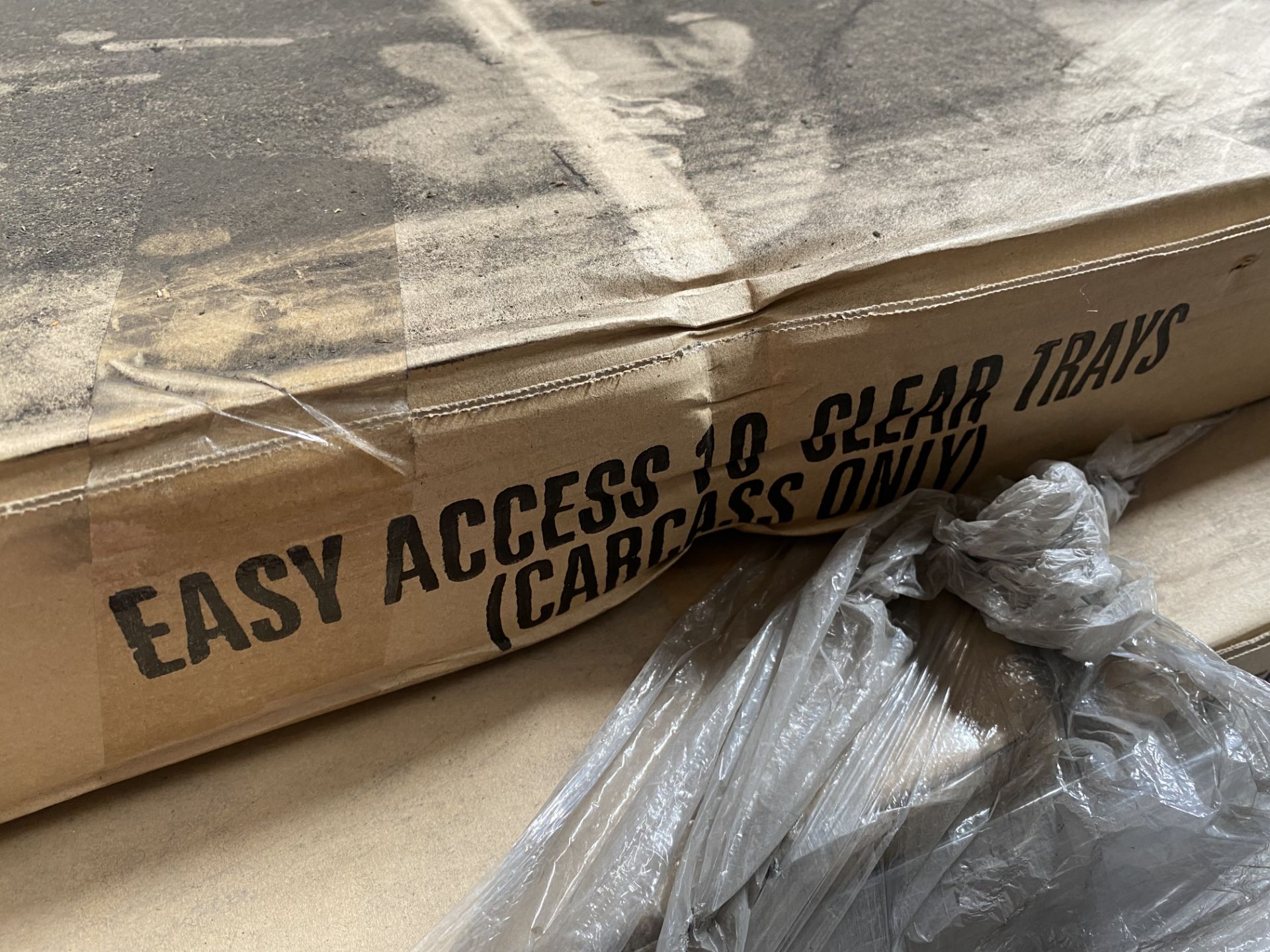 *Carcass Only* Easy Access 10 Clear Tray Storage Unit - Image 5 of 6