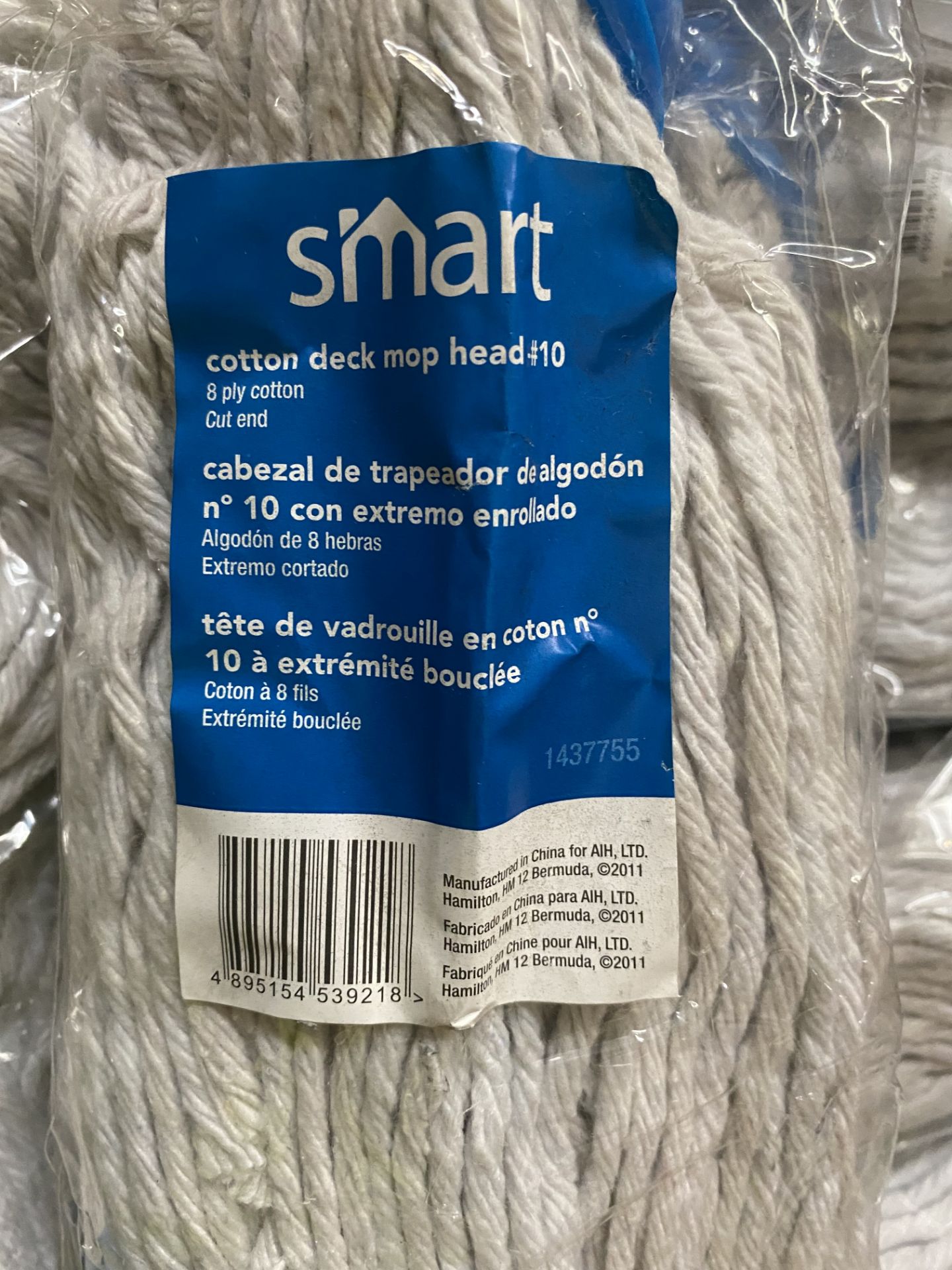 Approximately 450 x Smart Cotton Deck Mop Heads - Image 6 of 6