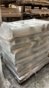 56 x Gravena LASHWH301 Shell Pedestal White - See Pictures