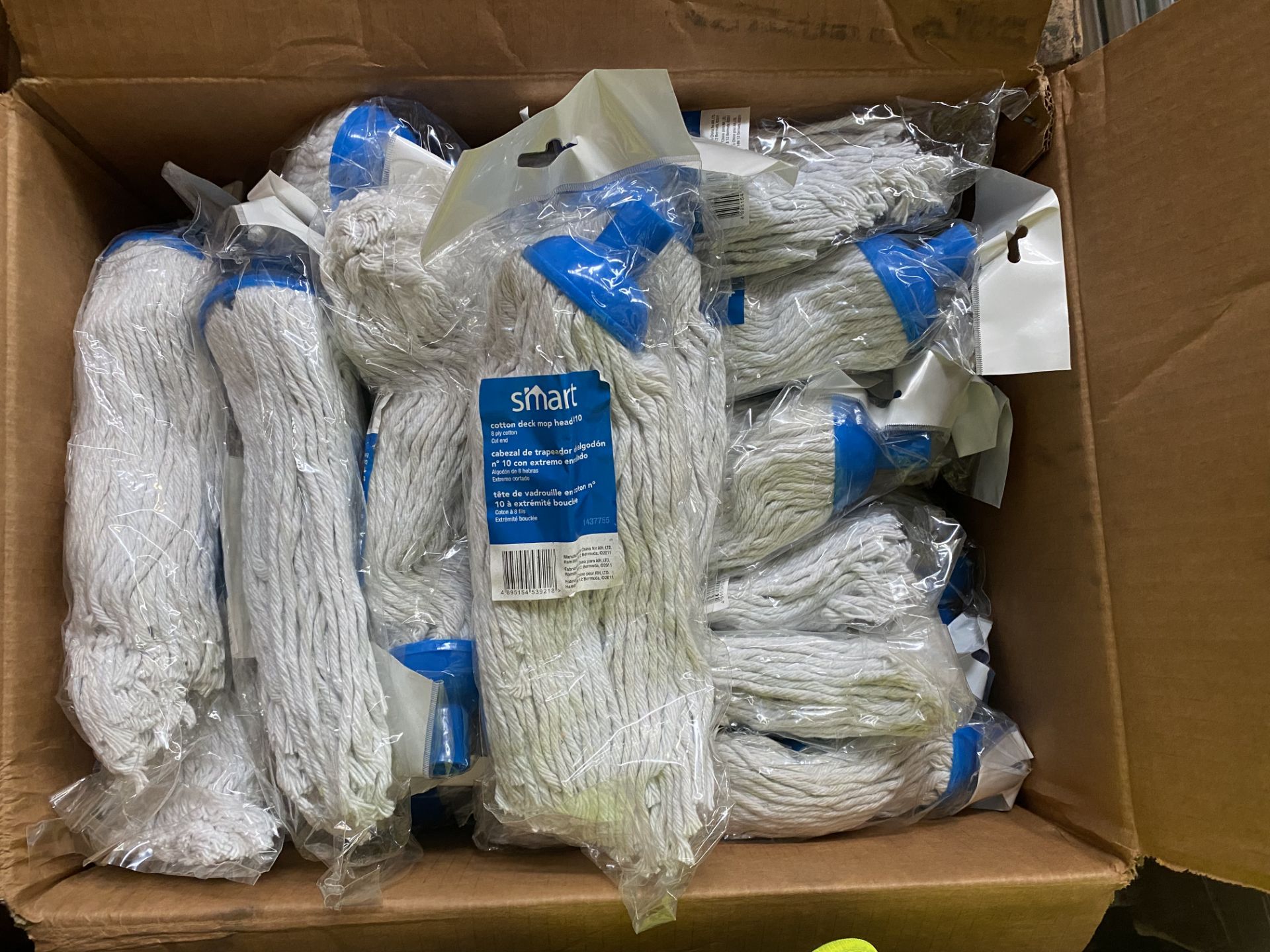 Approximately 450 x Smart Cotton Deck Mop Heads - Image 4 of 6