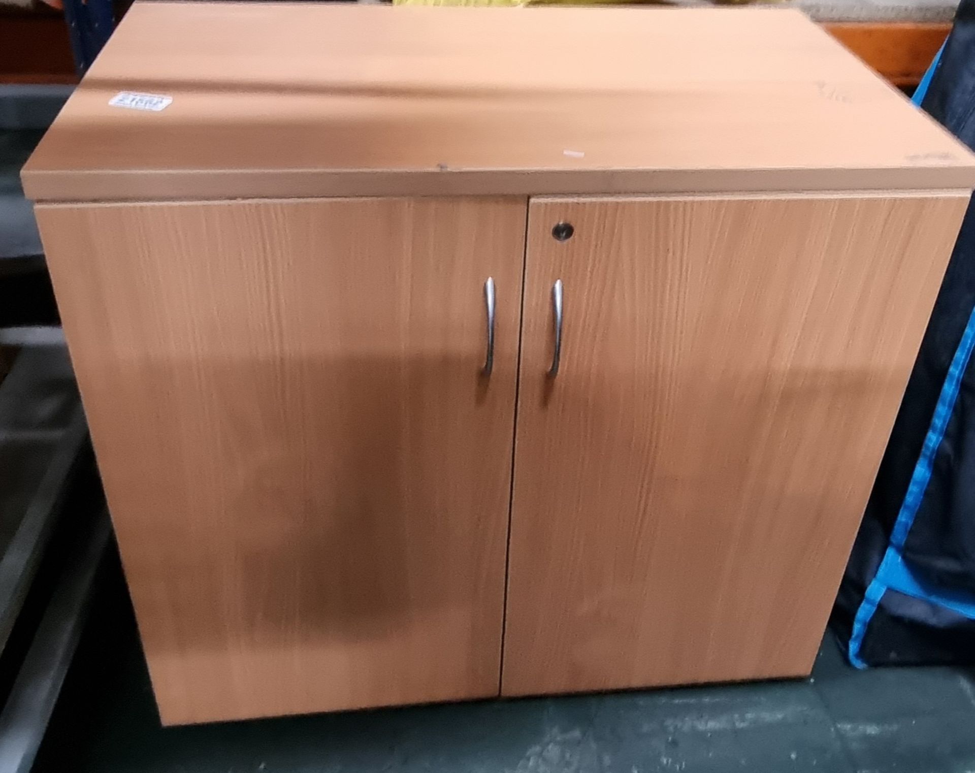 Beech Office Unit With Key 800MM X 730MM X 450MM