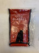 14 x Fire chief 1m X 1m Soft Case Fire Blanket (SVB1/K40)