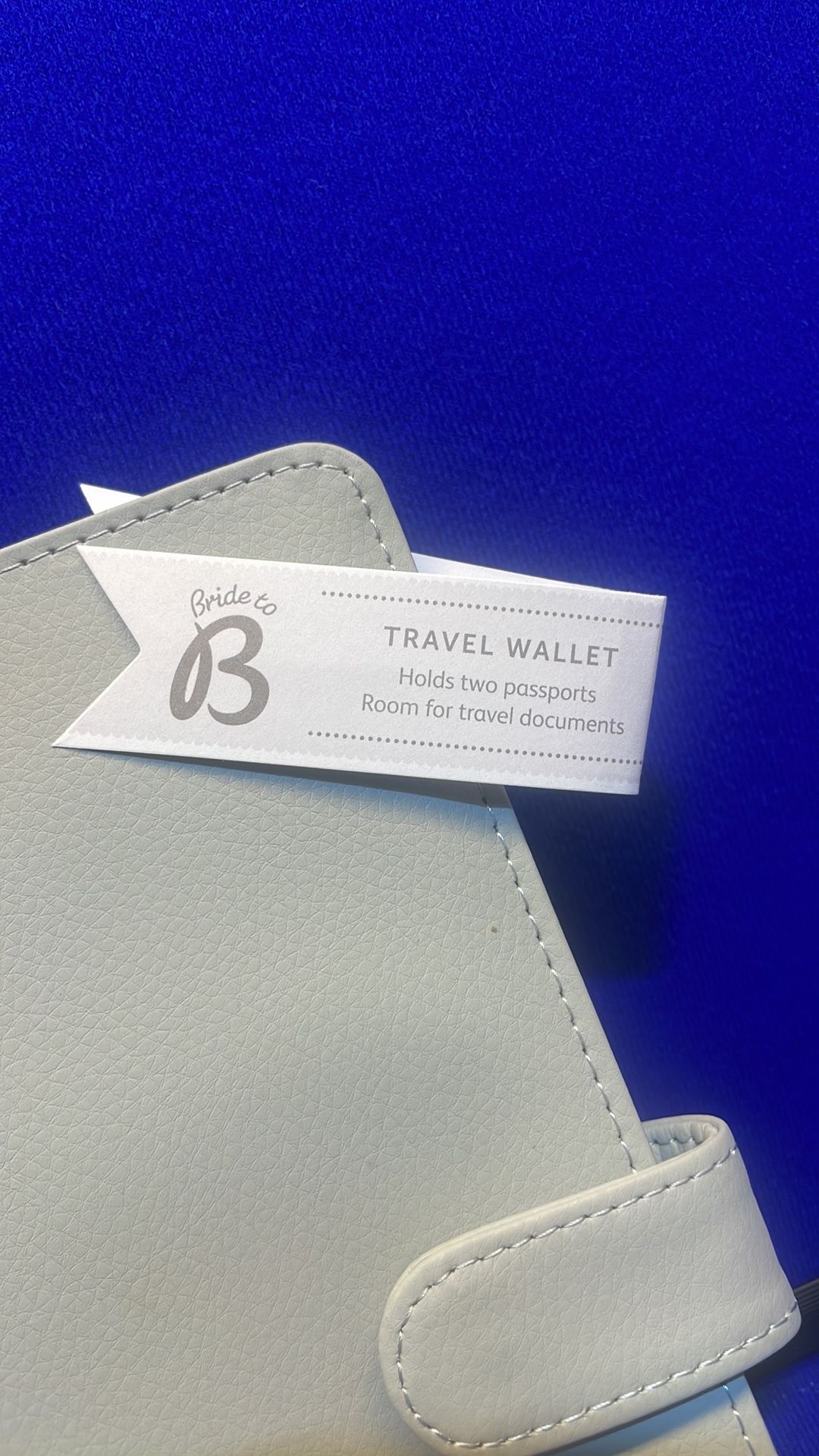 6 x Bride to B Travel Wallets