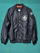 Urban DNA Black Pilots Jacket Pit To Pit 21 Inches