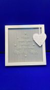 2 x Wedding Themed "Post Your Loving Messages" Frames