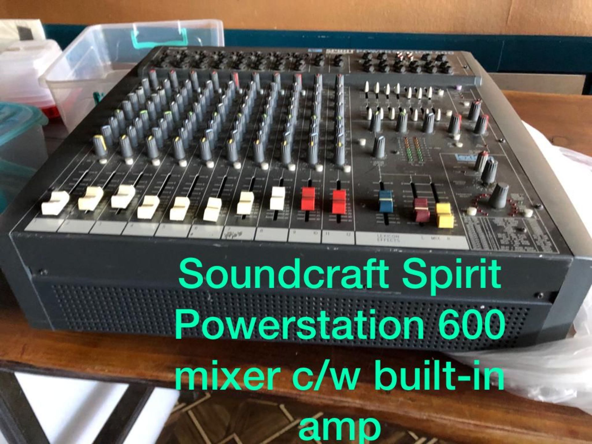 Soundcraft Spirit Powerstation 600 Mixer - Image 5 of 6