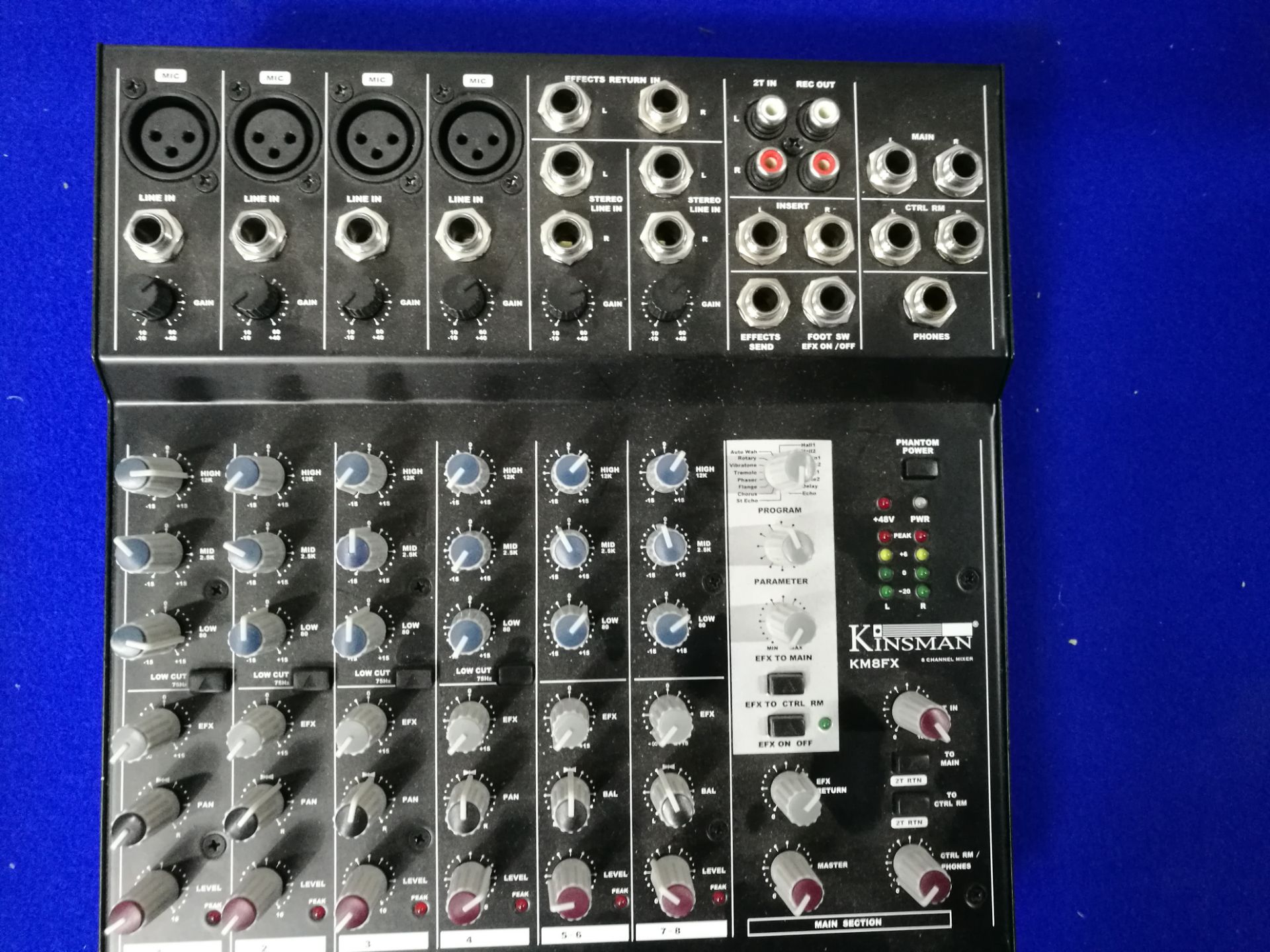 Kinsman KM8FX 8 Channel Mixer