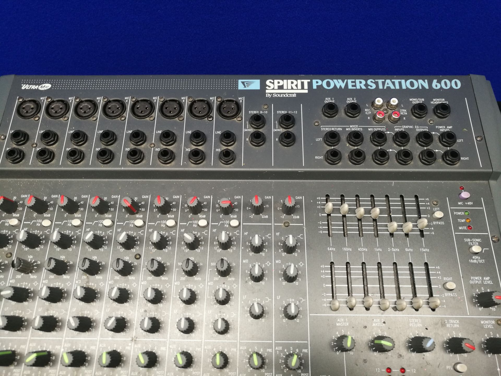 Soundcraft Spirit Powerstation 600 Mixer - Image 2 of 6