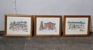 3 Framed Children's Prints See Photos 400mm x 330mm