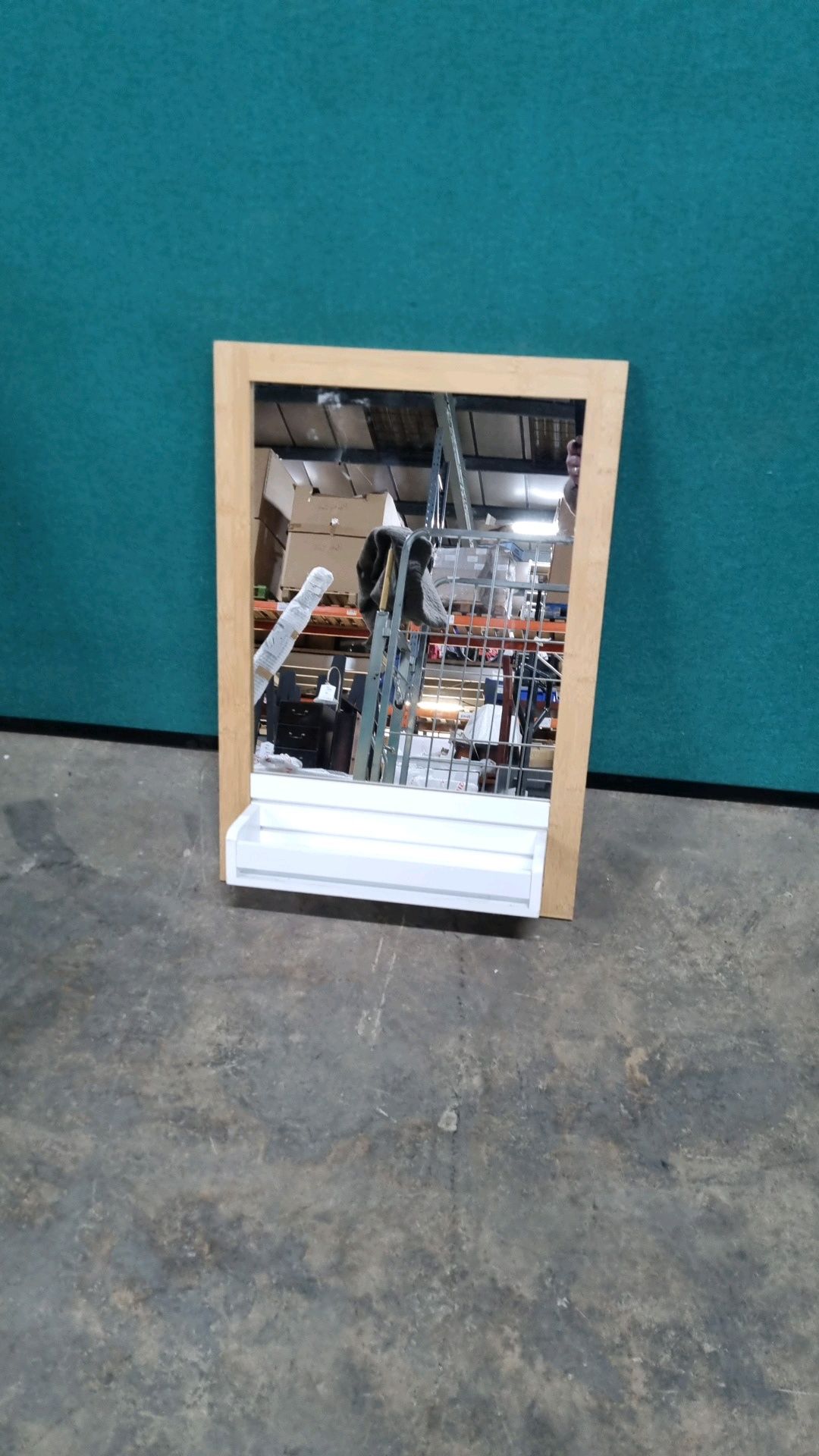 Bamboo Mirror 450mm x 650mm