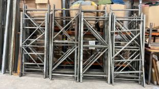 Heavy Duty Industrial Racking | 30 x Racking Legs and 30 x Racking Beams