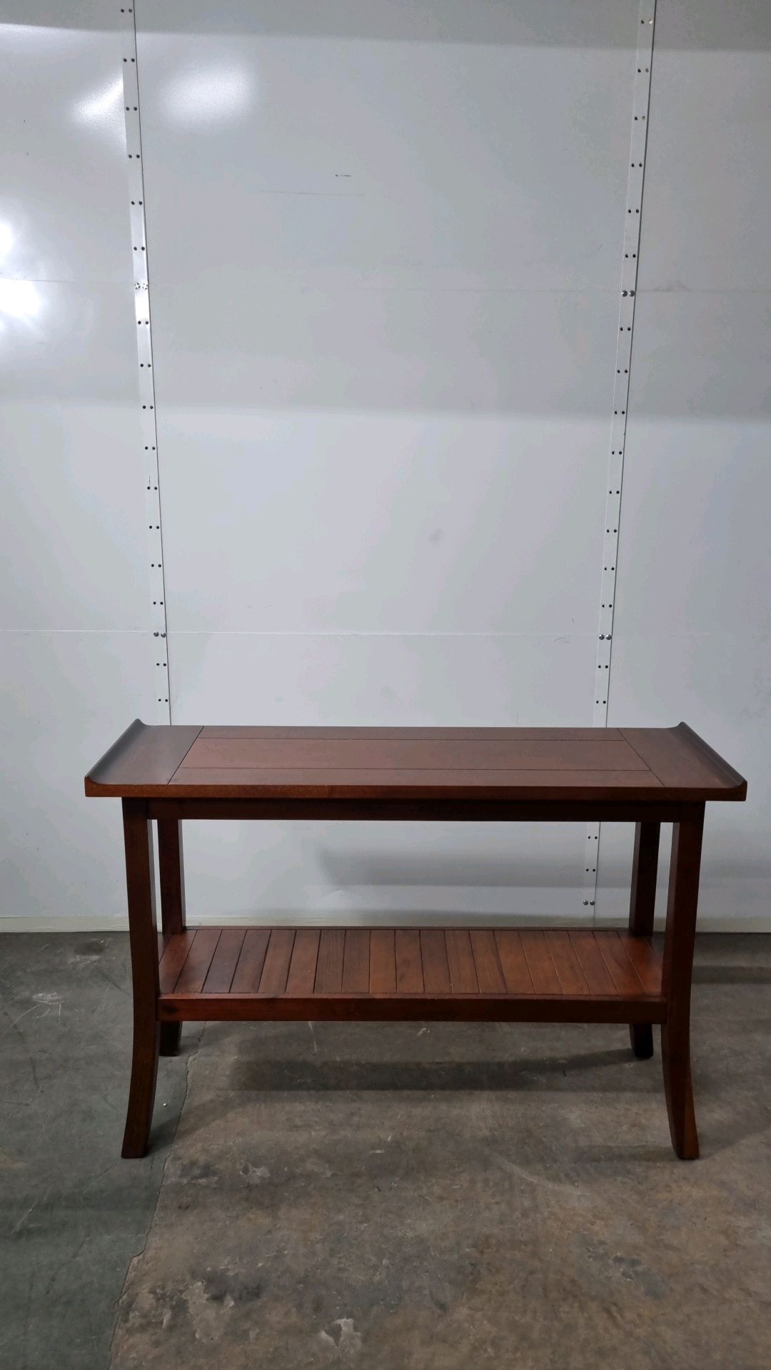 Mahogany Side Table With Shelf 1200mm x 790mm x 400mm