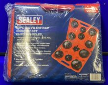 Sealey Oil Filter Removal Set Euro 13pc