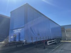 Lawrence David FJDR03 37,500kg 3 Axle 40ft Curtain Sided Trailer | YOM: 1998