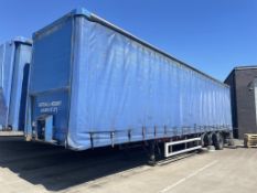 Lawrence David P-JD-R03 3 Axle 40ft Curtain Sided Trailer| YOM: 1998