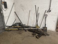 Quantity of Brushes & Shovels - As Pictured