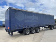 Montracon 39,000kg 3 Axle 45ft Curtain Sided Trailer