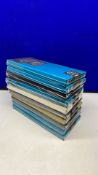 10x Various Coloured Gavenco Cavailia Single Flat Bed Sheets *As Pictured*