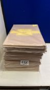 11 x The Renaissance Collection Single Flat Bed Sheets
