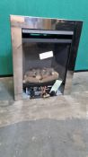 Ex Display CF3 Montana Glass Fronted Gas Fire | 615mm x 495mm x 285mm