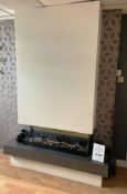 Ex Display Trent & Style Design Interceptor Suite Chimney Breast Feature Wall Fire | RRP £2,500