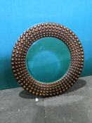 Ex Display Cascade Bubble Mirror Bronze | RRP £269 | 900mm x 900mm