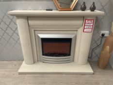 Ex Display Amor Marble Surround & Hearth | RRP £1,899 | **fire not included**