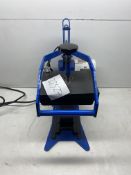 Blue Geo Knight Heat Press