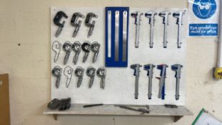 22 x Various Measuring Devices | Includes: Micrometers, Calipers & Rulers