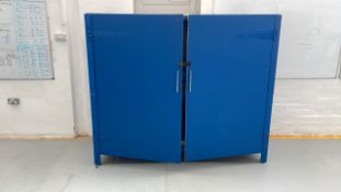Wooden Double Door Storage Cabinet | 205cm x 168cm x 75cm