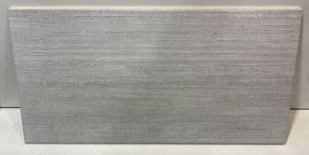 16 x Verona Brecon Grey Matt Ceramic Wall Tiles, 250mm x 500mm