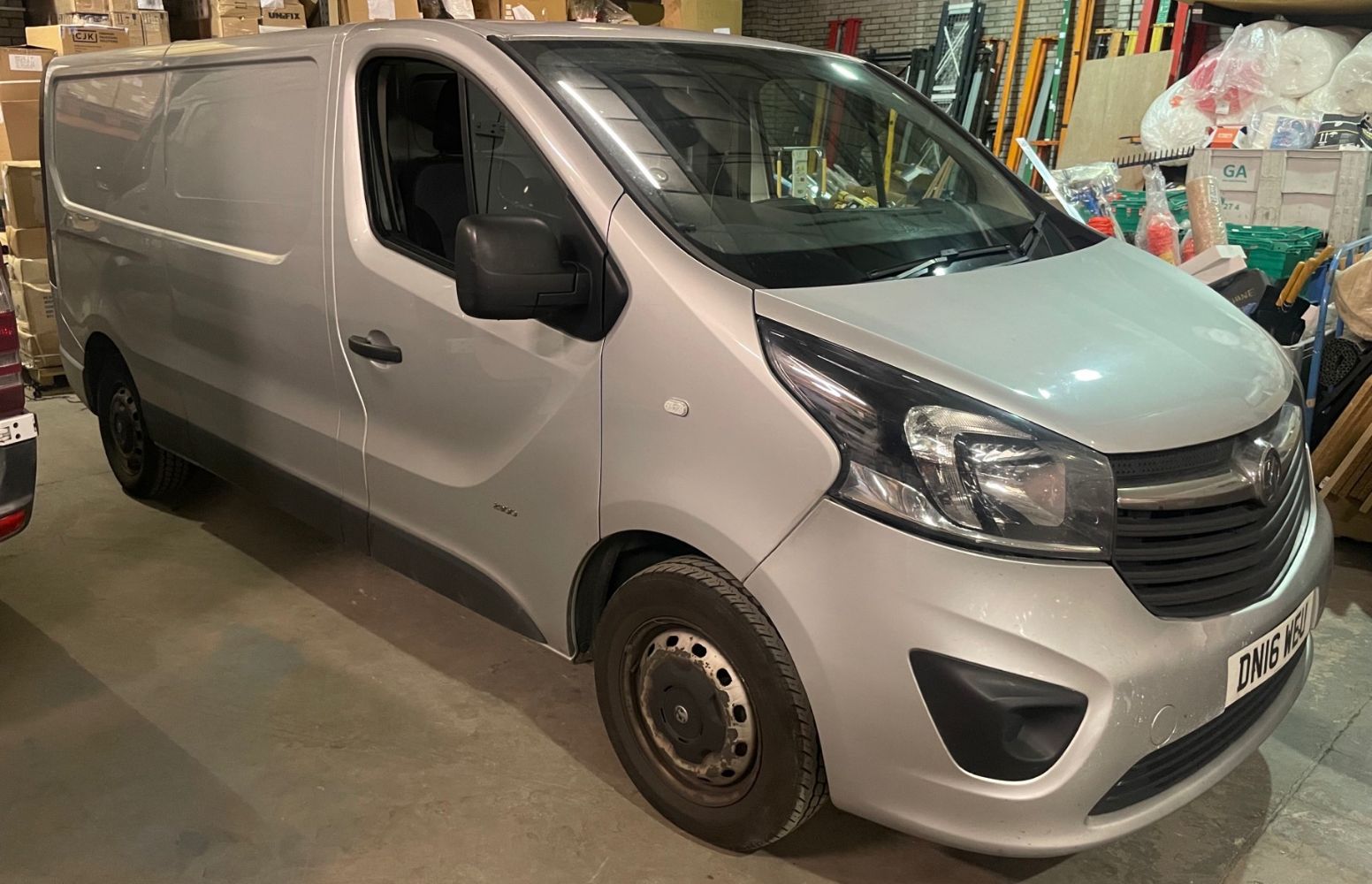 Vehicle Sale | Vauxhall Vivaro Silver Van | Ford Transit White | Buyers Premium Only 10% on all Vehicles