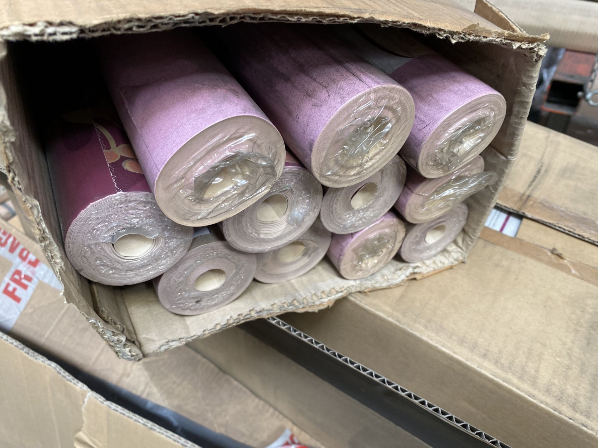 Large Quantity Of Various Rolls Of Wallpaper - Image 6 of 8