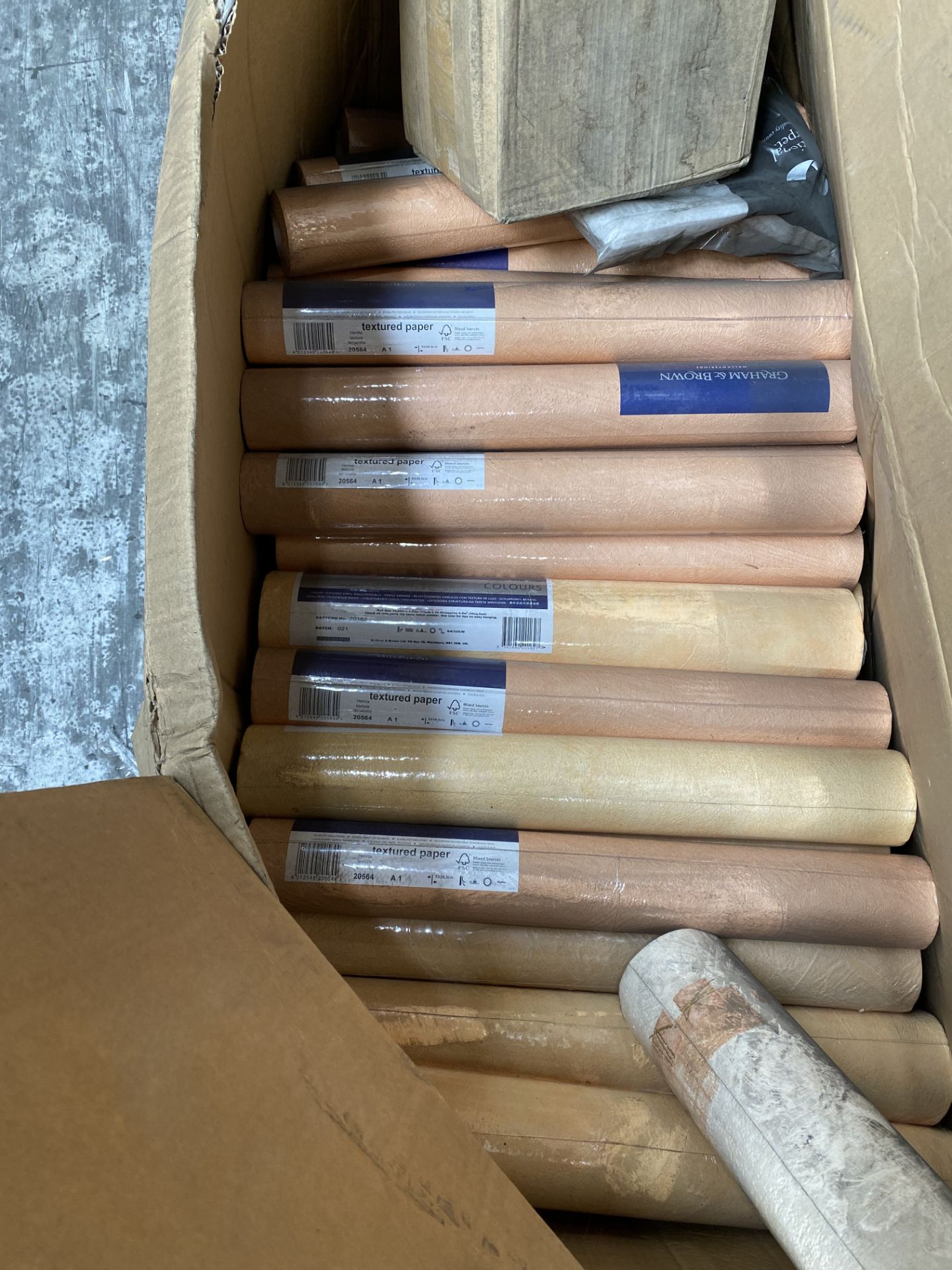 Large Quantity Of Various Rolls Of Wallpaper - Image 3 of 8