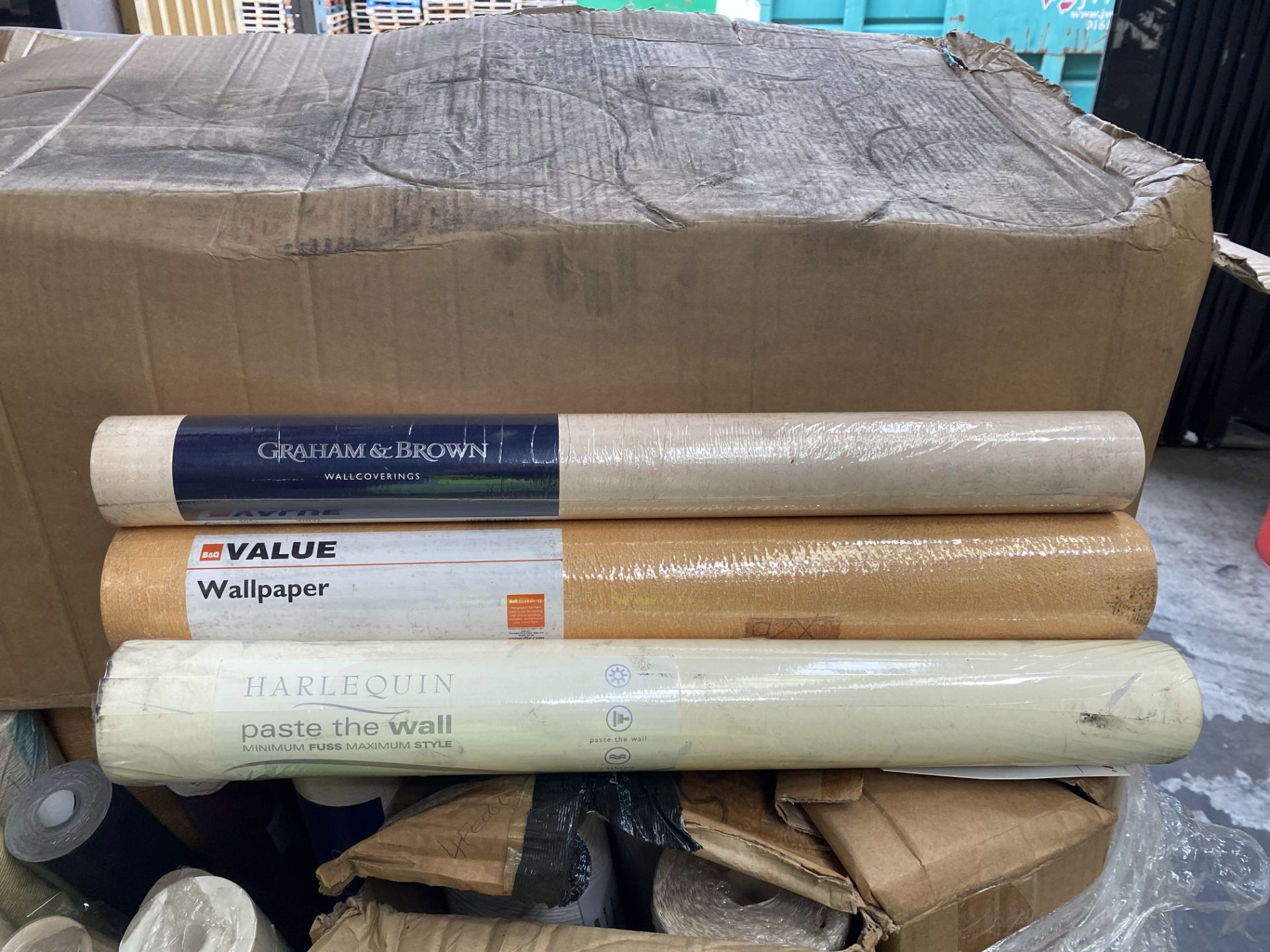 Large Quantity Of Various Rolls Of Wallpaper - Image 8 of 9