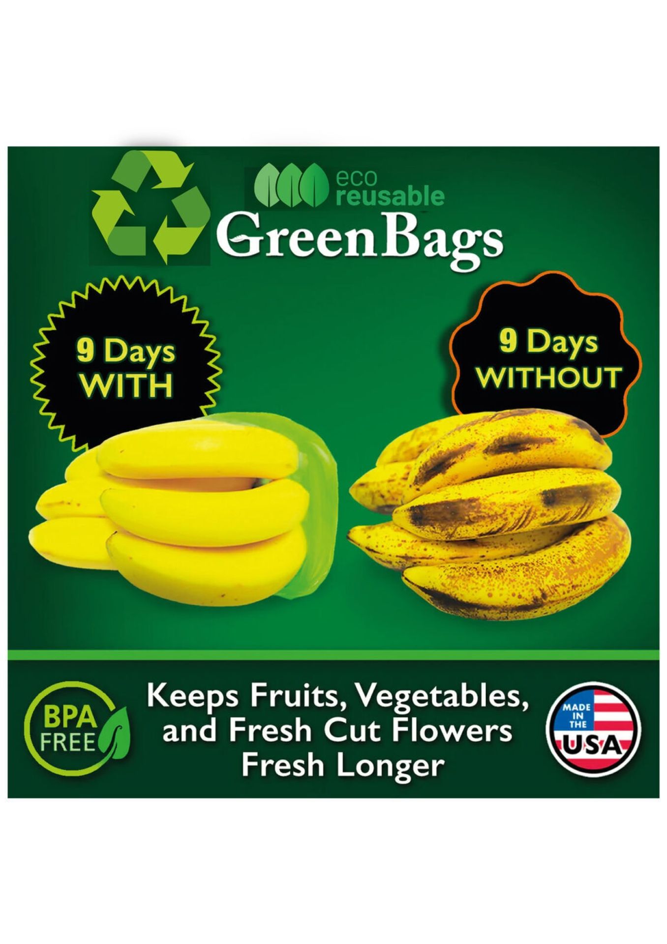 152 x Eco Reusable Medium Green Bags | 3 boxes - Image 4 of 5