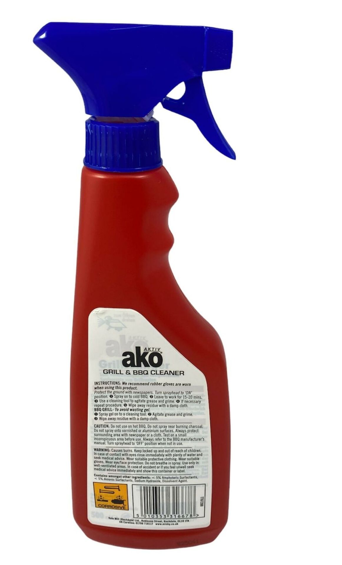 40 x Bottles Ako Activ Grill & BBQ Cleaner | 500ml per bottle - Image 2 of 2